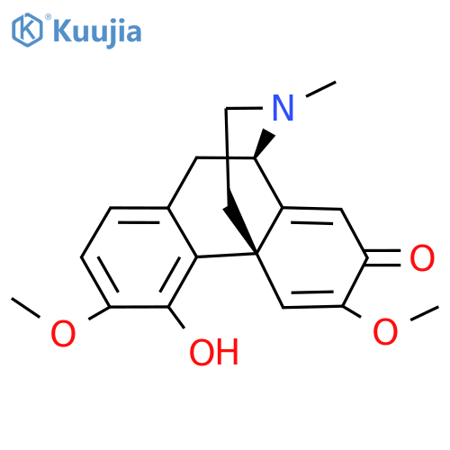 Salutaridine structure