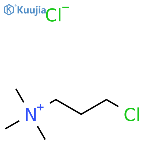 (3-Chloropropyl)-trimethylammonium chloride structure