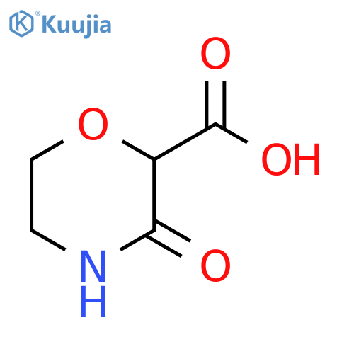 3-oxomorpholine-2-carboxylic acid structure