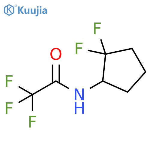 Acetamide, N-(2,2-difluorocyclopentyl)-2,2,2-trifluoro- structure