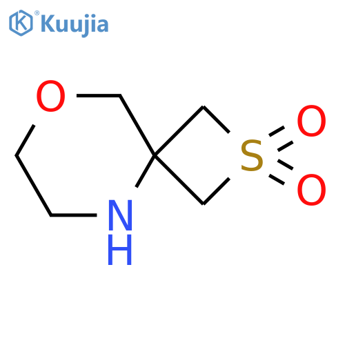 8-oxa-2λ?-thia-5-azaspiro[3.5]nonane 2,2-dioxide structure