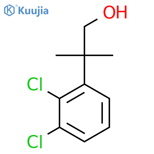 2-(2,3-dichlorophenyl)-2-methylpropan-1-ol structure