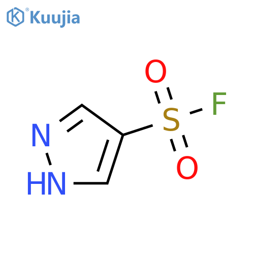 1H-Pyrazole-4-sulfonyl fluoride structure