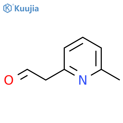 2-(6-methylpyridin-2-yl)acetaldehyde structure
