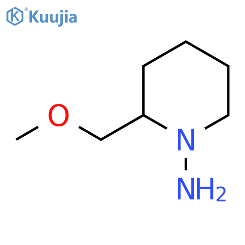 2-(Methoxymethyl)piperidin-1-amine structure