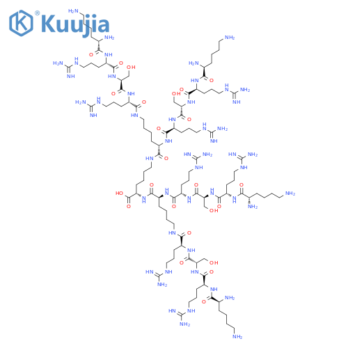 L-Lysine, N2,N6-bis[N2,N6-bis(L-lysyl-L-arginyl-L-seryl-L-arginyl)-L-lysyl]- structure