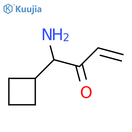 1-Amino-1-cyclobutylbut-3-en-2-one structure