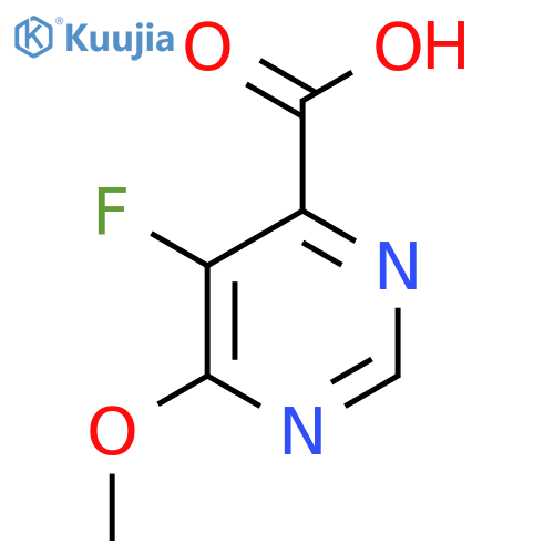 5-Fluoro-6-methoxypyrimidine-4-carboxylic acid structure