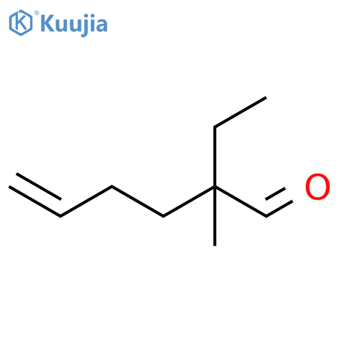5-Hexenal, 2-ethyl-2-methyl- structure