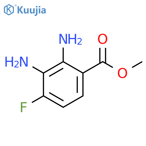 methyl 2,3-diamino-4-fluorobenzoate structure
