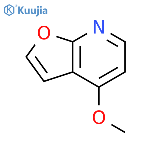 Furo[2,3-b]pyridine,4-methoxy- structure