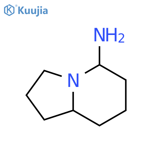 octahydroindolizin-5-amine structure
