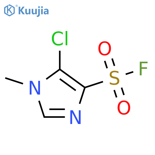 5-chloro-1-methyl-1H-imidazole-4-sulfonyl fluoride structure