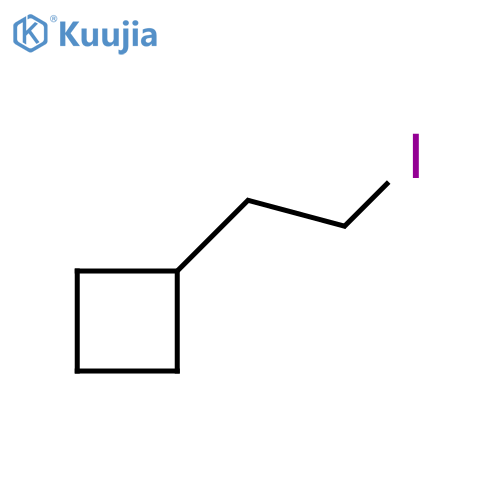(2-iodoethyl)cyclobutane structure