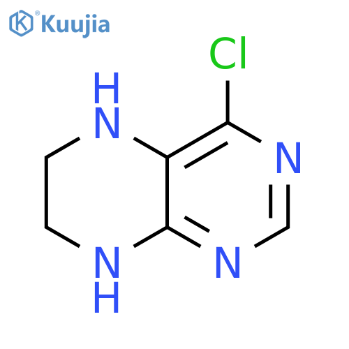 4-chloro-5,6,7,8-tetrahydropteridine structure