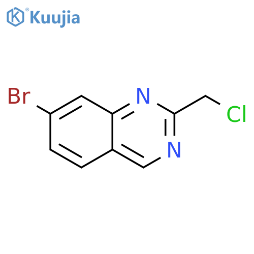 7-Bromo-2-(chloromethyl)quinazoline structure