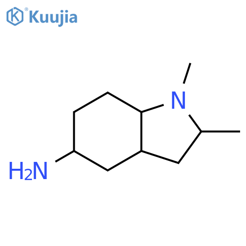 1,2-dimethyl-octahydro-1H-indol-5-amine structure