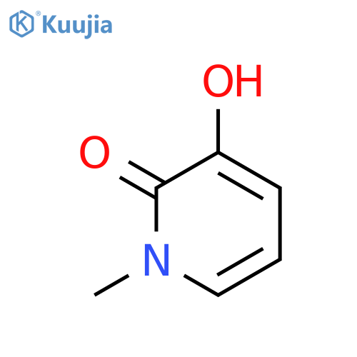 1-Methyl-3-hydroxy-2(1H)-pyridinone structure