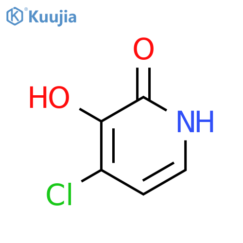 2(1H)-Pyridinone, 4-chloro-3-hydroxy- structure