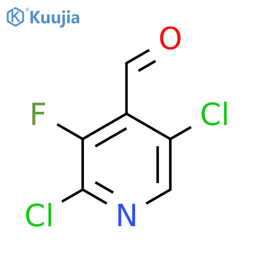 2,5-Dichloro-3-fluoroisonicotinaldehyde structure