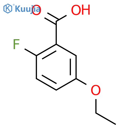 5-Ethoxy-2-fluorobenzoic acid structure