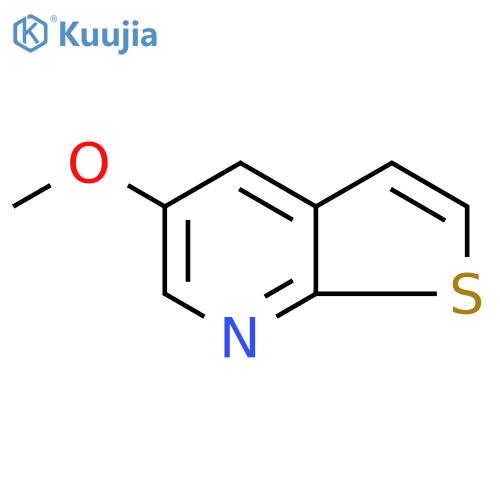 5-methoxythieno2,3-bpyridine structure