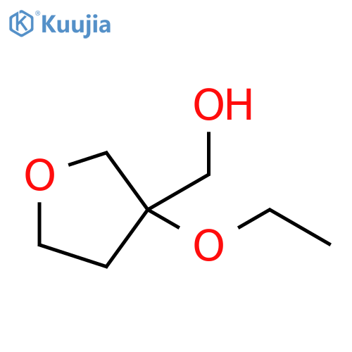 (3-Ethoxyoxolan-3-yl)methanol structure