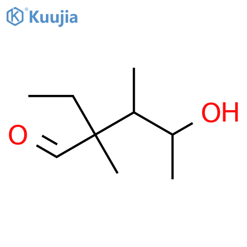 2-Ethyl-4-hydroxy-2,3-dimethylpentanal structure