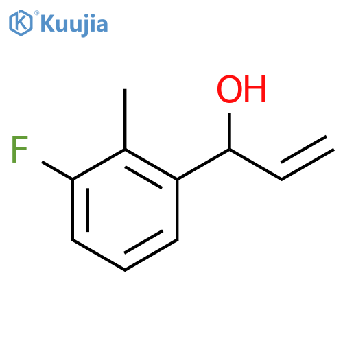 1-(3-fluoro-2-methylphenyl)prop-2-en-1-ol structure