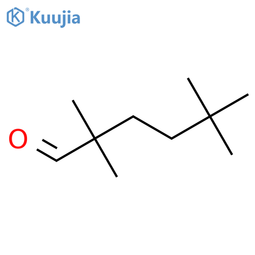 2,2,5,5-Tetramethylhexanal structure