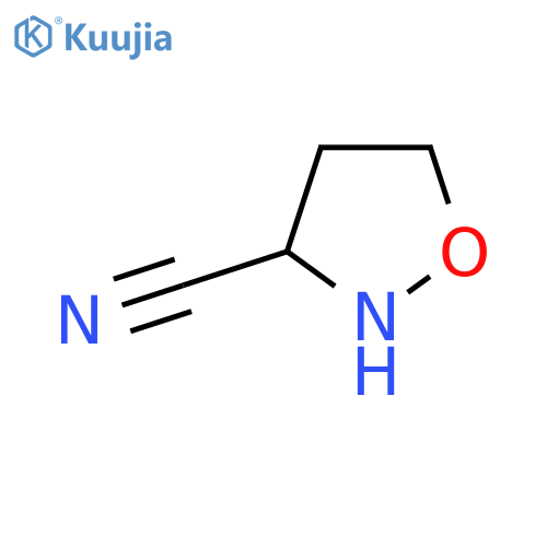 1,2-Oxazolidine-3-carbonitrile structure