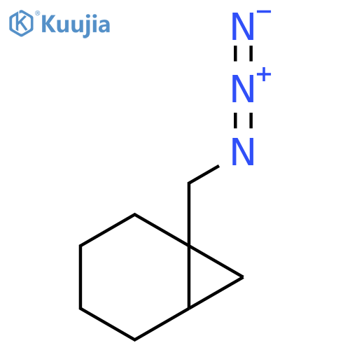 1-(azidomethyl)bicyclo4.1.0heptane structure