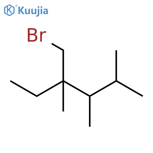 Hexane, 4-(bromomethyl)-2,3,4-trimethyl- structure