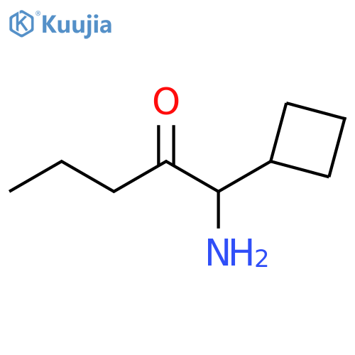 2-Pentanone, 1-amino-1-cyclobutyl- structure