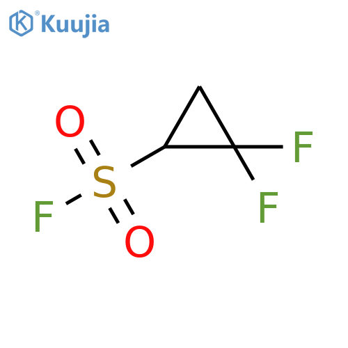 2,2-difluorocyclopropane-1-sulfonyl fluoride structure