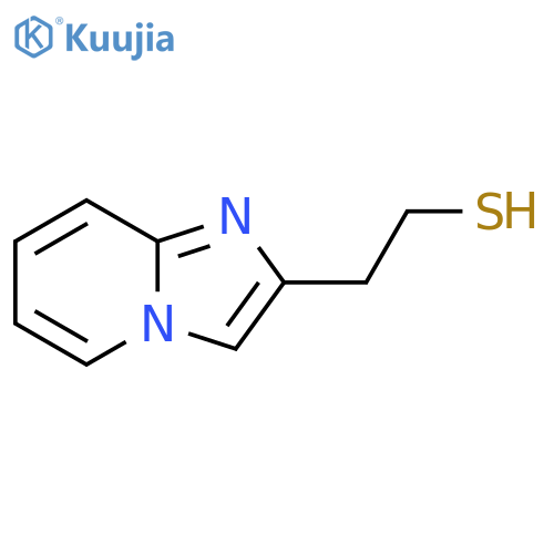 2-{imidazo1,2-apyridin-2-yl}ethane-1-thiol structure