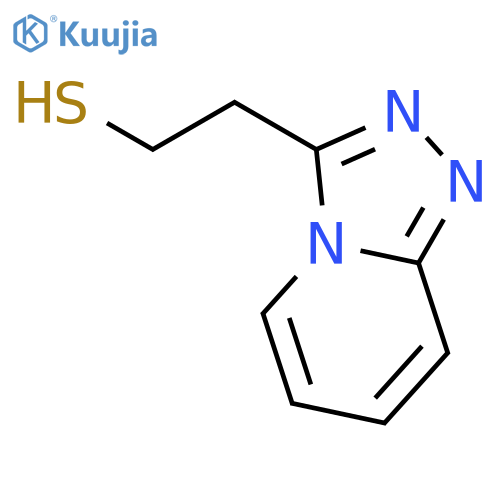 1,2,4-Triazolo[4,3-a]pyridine-3-ethanethiol structure