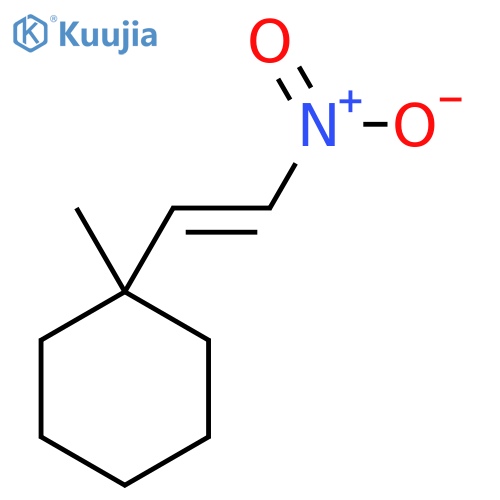 1-methyl-1-(2-nitroethenyl)cyclohexane structure