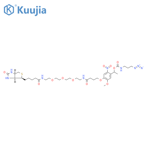 PC Biotin-PEG3-azide structure