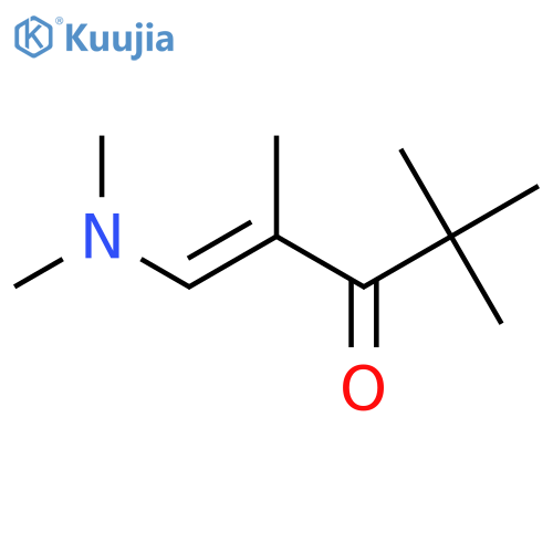 1-(Dimethylamino)-2,4,4-trimethylpent-1-en-3-one structure