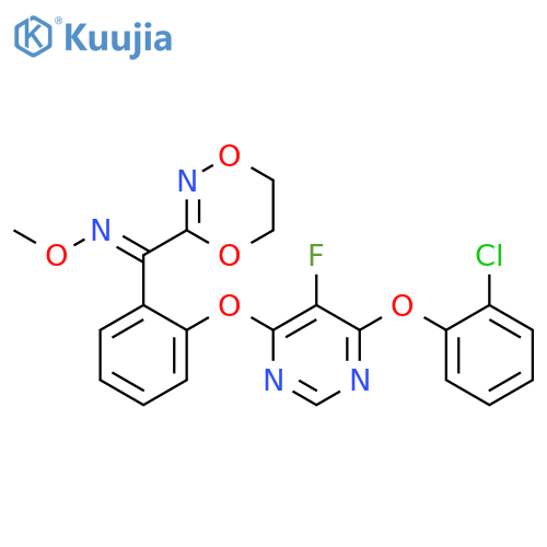 Fluoxastrobin (E,Z isomer) structure