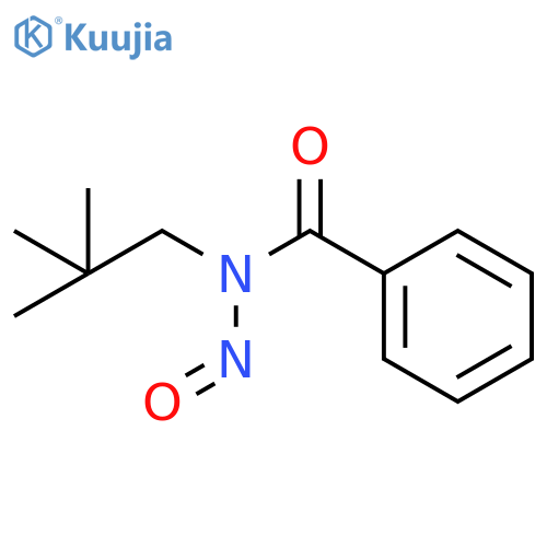 Benzamide, N-(2,2-dimethylpropyl)-N-nitroso- structure