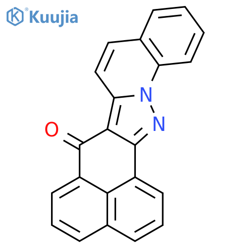 7H-Naphth[1',8':5,6,7]indazolo[2,3-a]quinolin-7-one structure