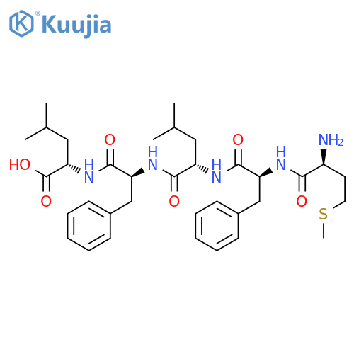 L-Leucine, L-methionyl-L-phenylalanyl-L-leucyl-L-phenylalanyl- structure