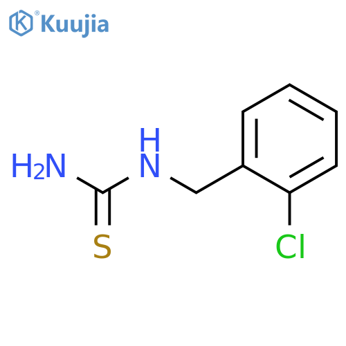 Thiourea, [(2-chlorophenyl)methyl]- structure