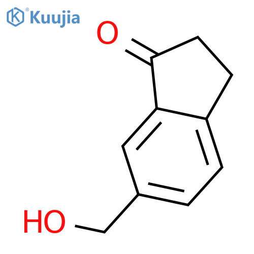 6-(Hydroxymethyl)-2,3-dihydro-1H-inden-1-one structure