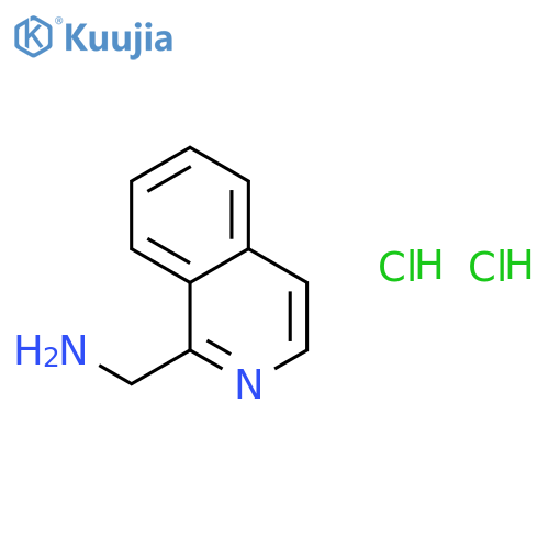 (isoquinolin-1-yl)methanamine dihydrochloride structure