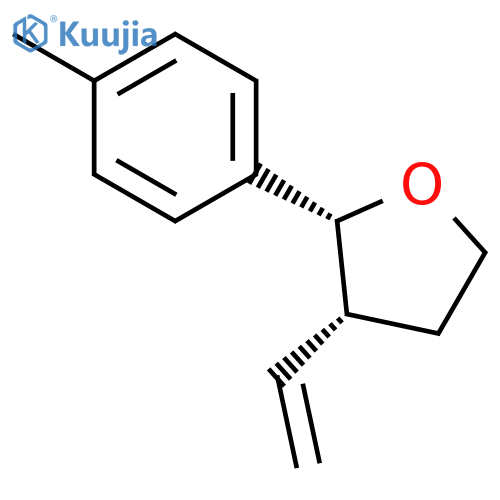 Furan, 3-ethenyltetrahydro-2-(4-methylphenyl)-, cis- structure