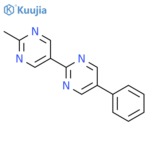 2,5'-Bipyrimidine, 2'-methyl-5-phenyl- structure