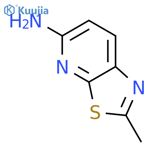 Thiazolo[5,4-b]pyridin-5-amine, 2-methyl- structure